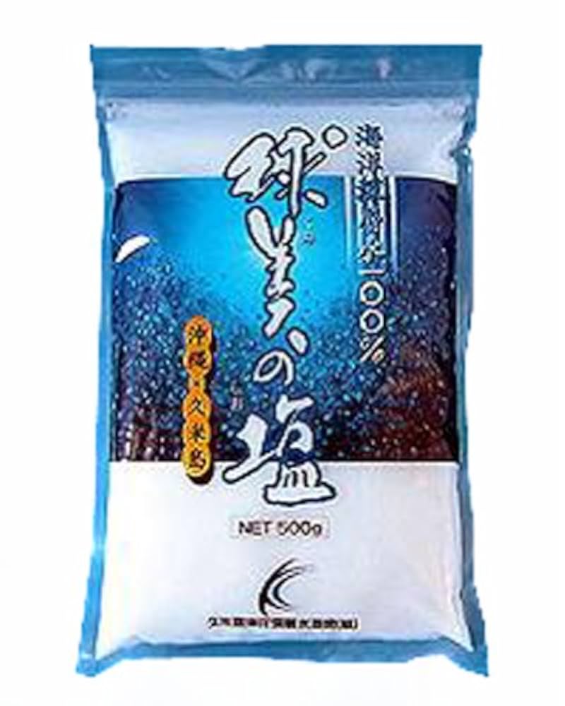 Amazon.co.jp: 久米島海洋深層水開発 球美の塩 500g : 食品